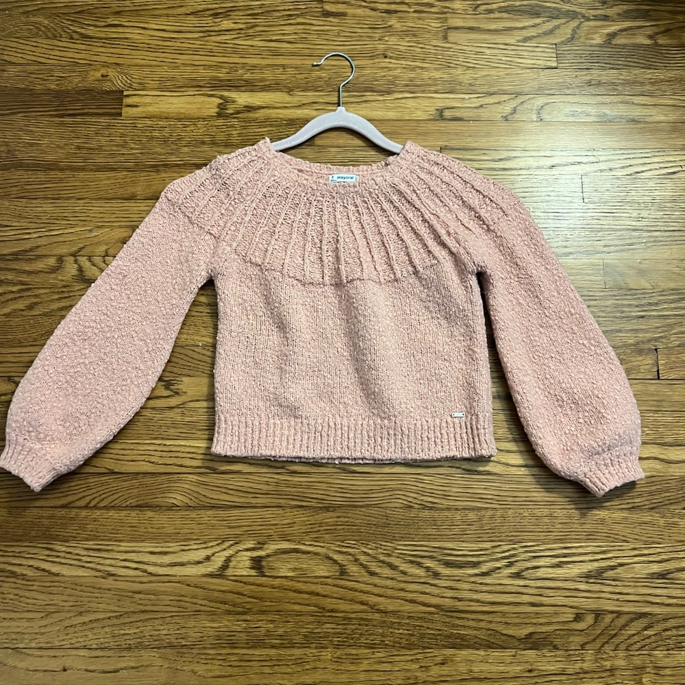 Pink Mayoral Girls Sweater